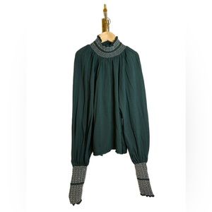 Zara Green Sweater Turtlenecks Size S